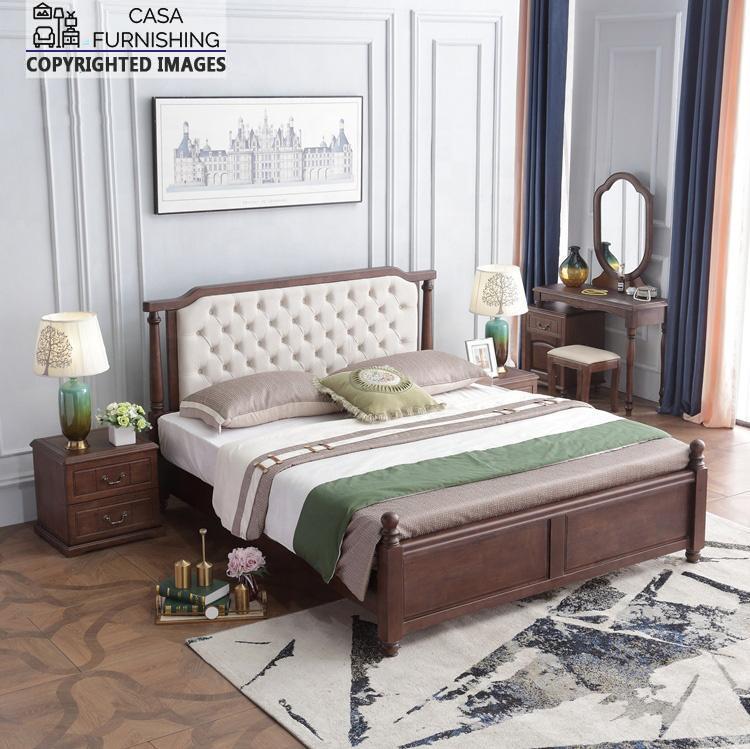 Solid Wood Bed | Sheesham Wood Designer Bed | Casa Furnishing