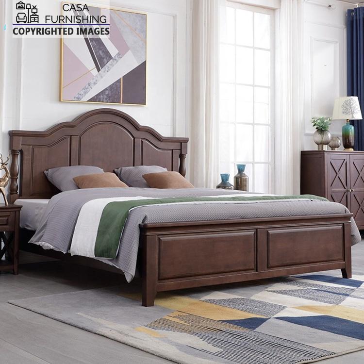 Double Bed Price | Simple Wooden Bed | Sheesham Wood | Casa Furnishing