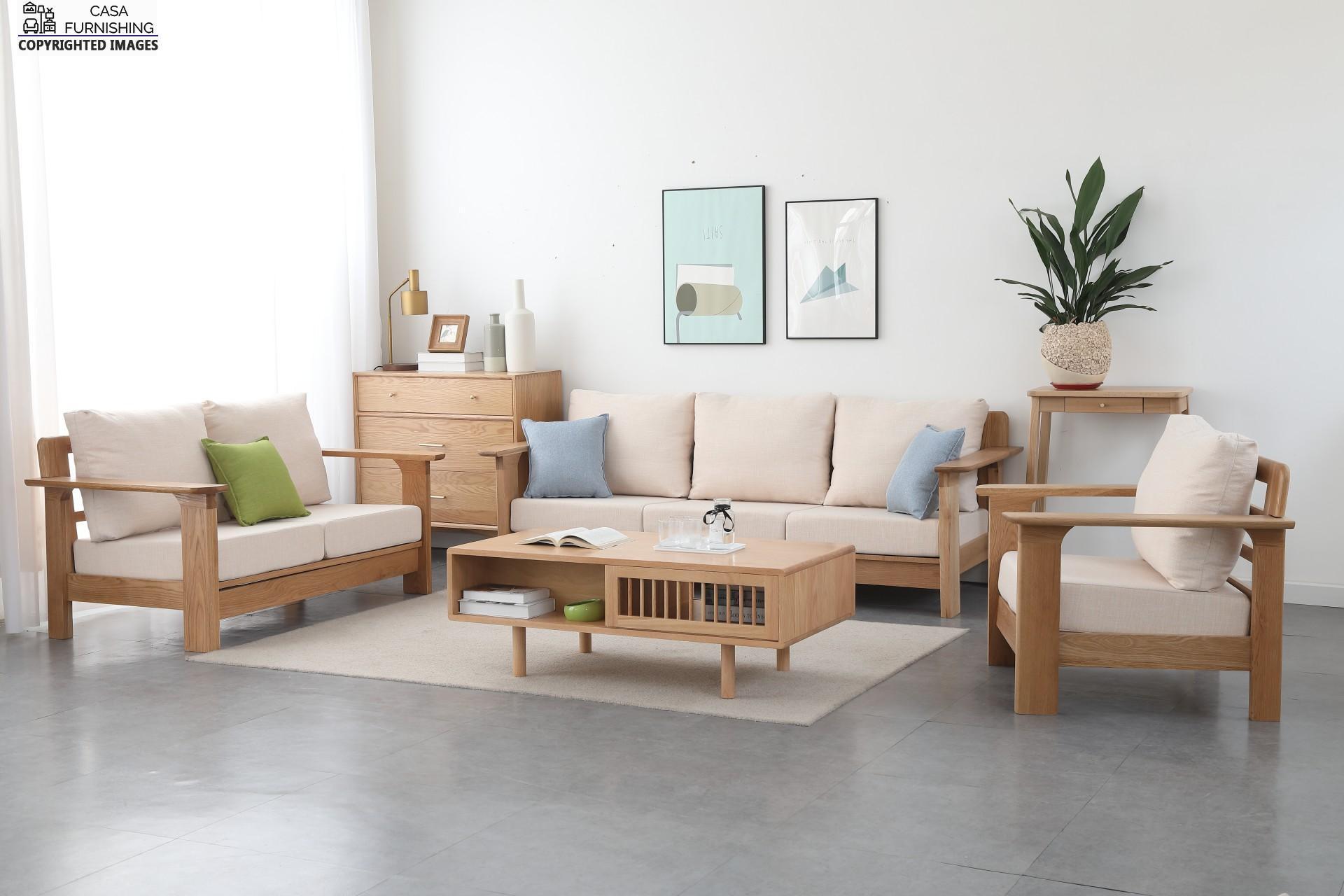 Simple Wooden Sofa Design Wooden Sofa Set Casa Furnishing   Wooden Sofa Set 321 Set Contemporary 1 