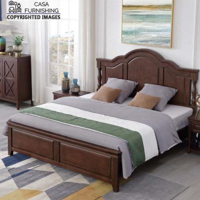 Double Bed Price | Simple Wooden Bed | Sheesham Wood | Casa Furnishing