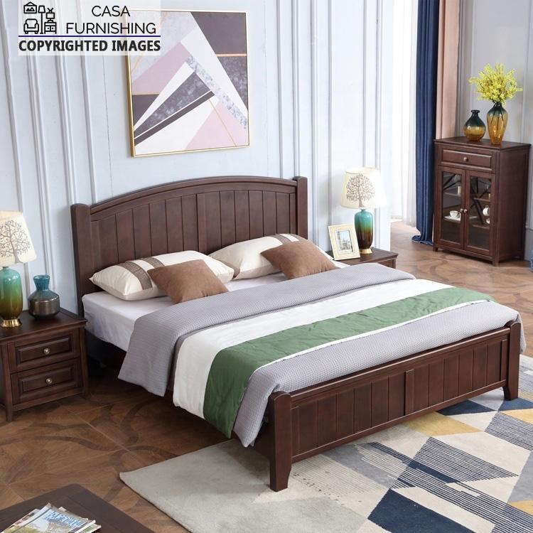 Double Bed Design | Wooden Designer Bed With Sliding Storage | Casa ...