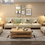 L Shape Sofa Set | Luxury Sofa Set Design | Casa Furnishing