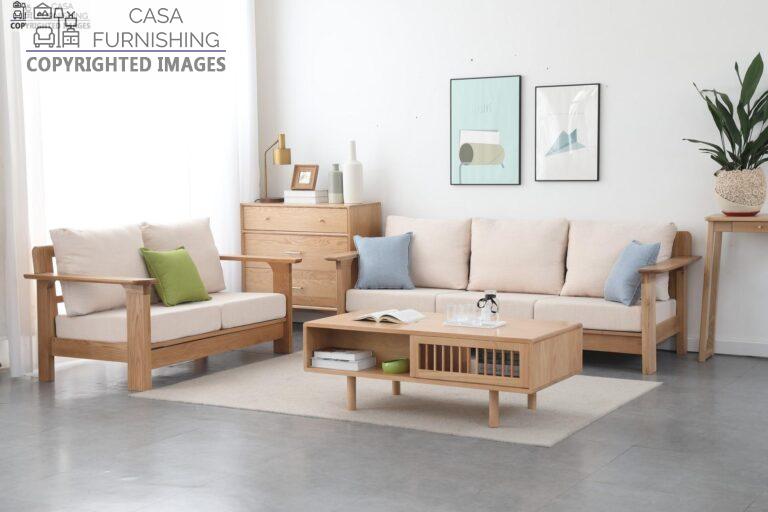 Wooden Sofa Set Design Indian Style Online | Casa Furnishing