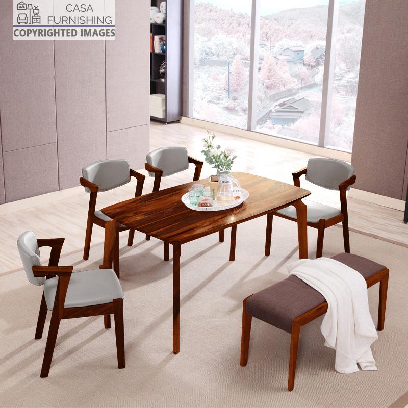 Modern Dining Table Design Wooden Dining Table Set Casa Furnishing